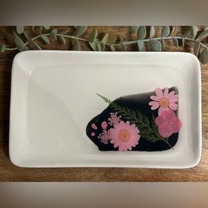 Handmade Floral Trinket Tray